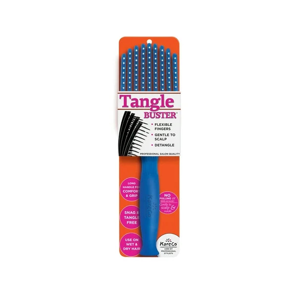 KareCo Tangle Buster Detangler Brush Blue | Walmart (US)