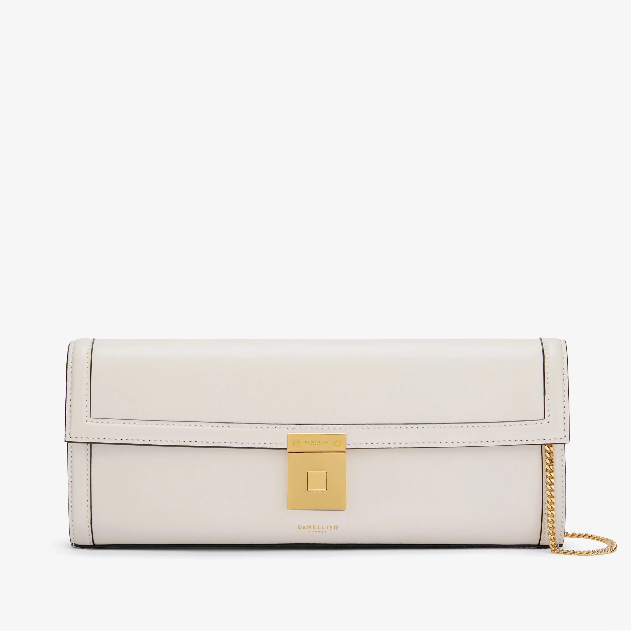 The Paris Clutch | Off-White Smooth | DeMellier | DeMellier