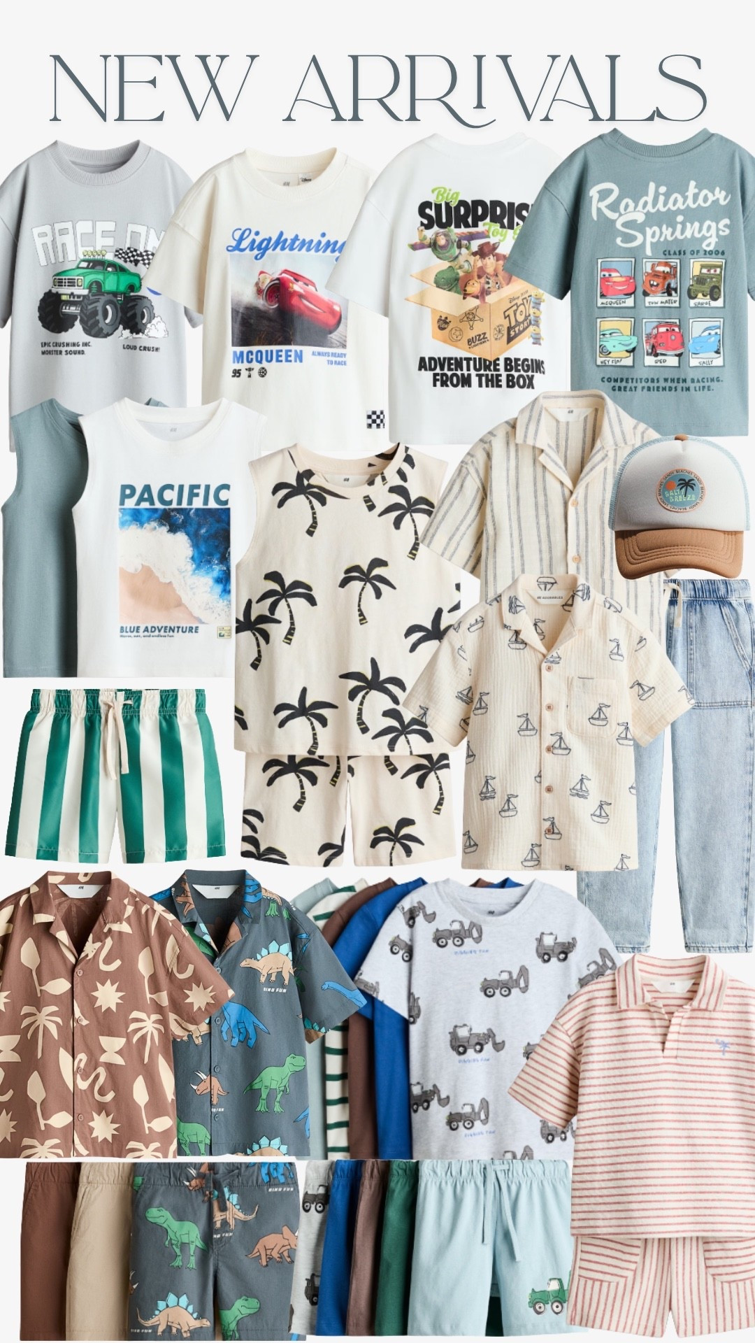 New arrivals for boys 2-10Y 

#boyclothes #boyfashion #summeroutfits #toddlerboystyle #toddlerboyclothes #hmkids #boymoms

#LTKSeasonal #LTKKids