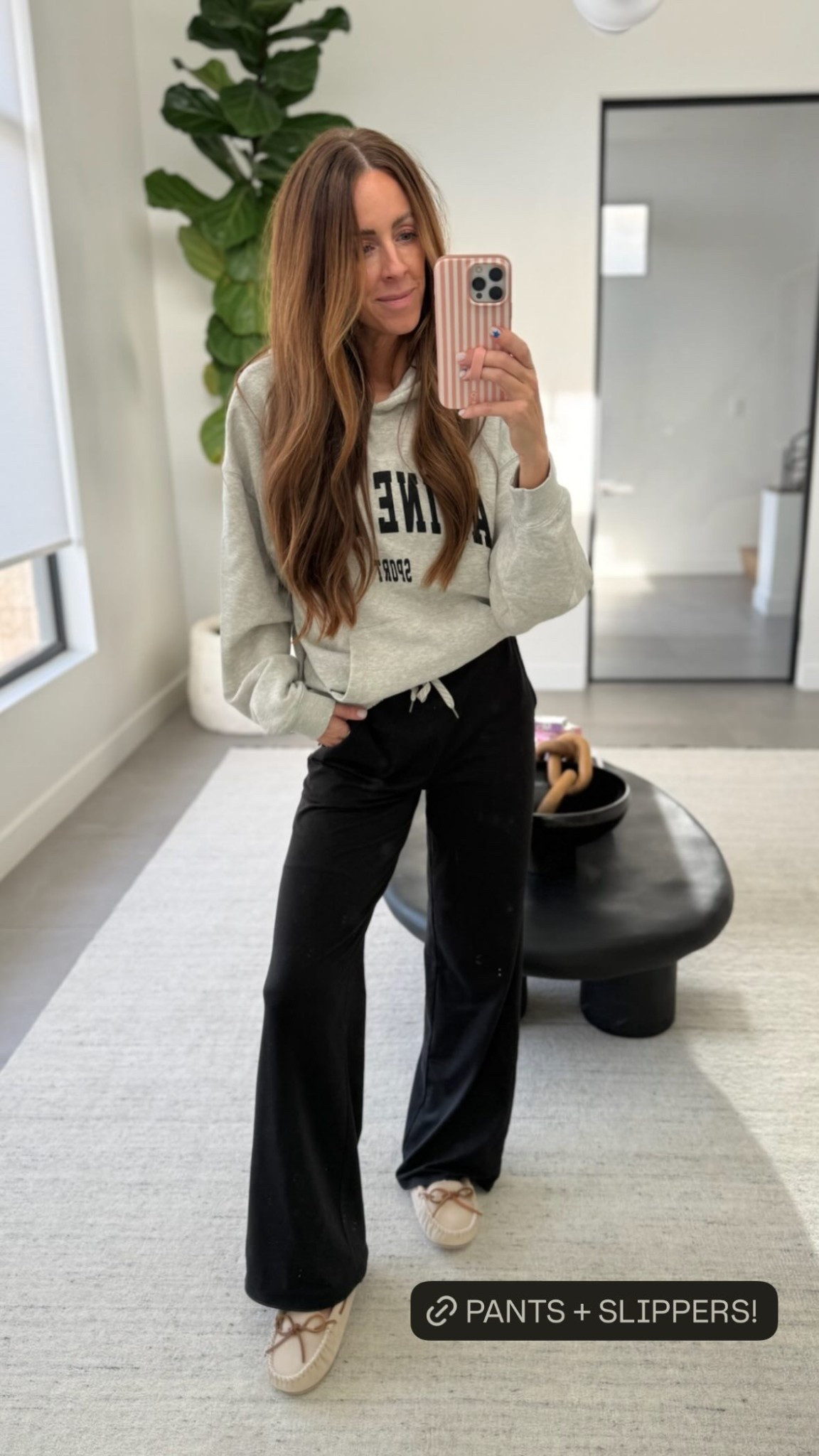 Outfit of the day! i’ve been obsessed with this hoodie! + the pants and moccasins are so comfy! 

#LTKdayinmylife #LTKootd #LTKgrwm