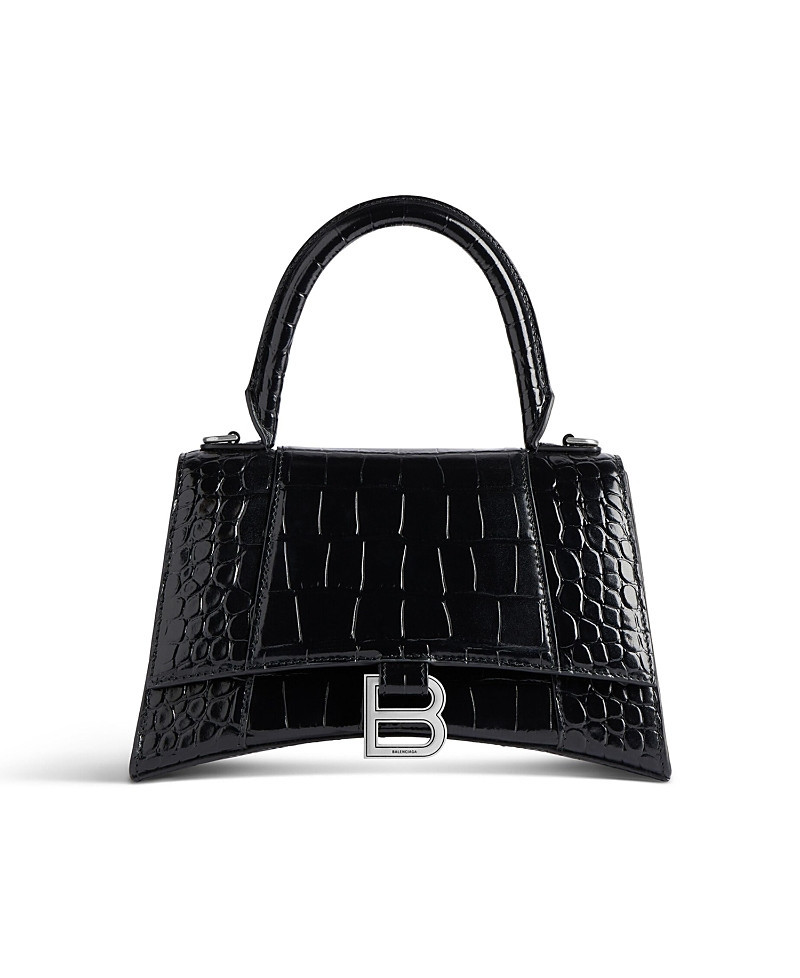 Balenciaga Hourglass Handbag Crocodile Embossed | Bloomingdale's (US)