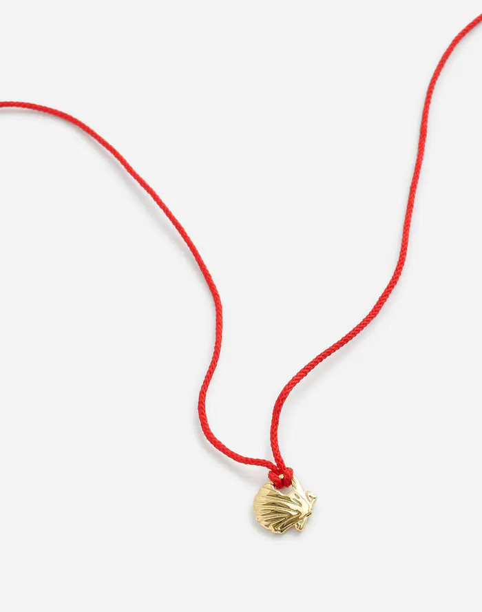 Madewell x Lisa Says Gah! Shell Cord Choker Necklace | Madewell