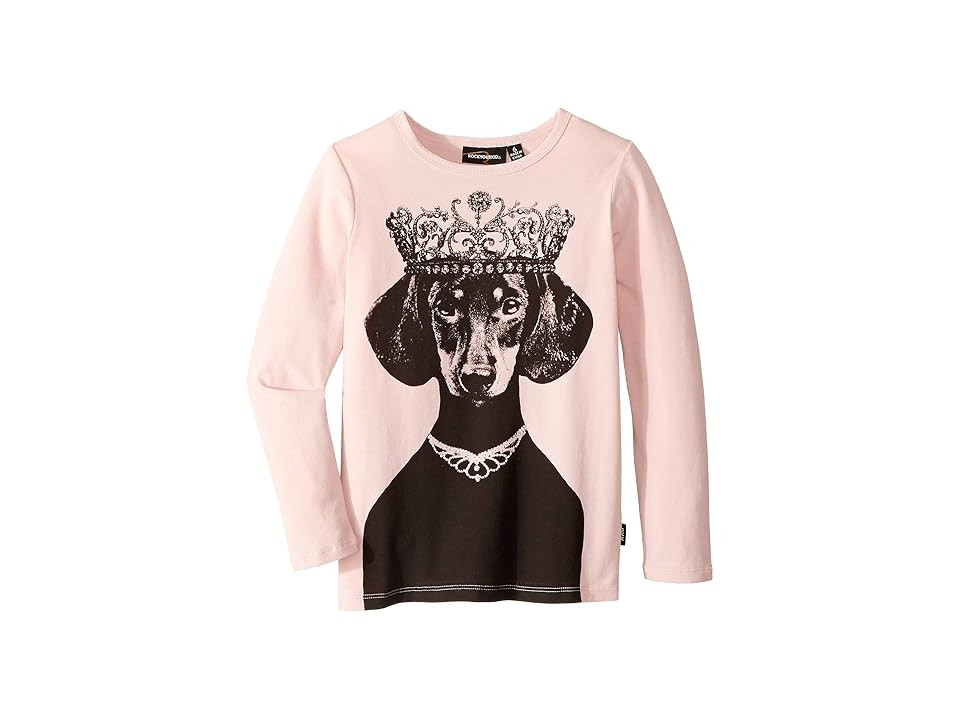 Rock Your Baby Queenie T-Shirt (Toddler/Little Kids/Big Kids) (Pink) Girl's T Shirt | Zappos