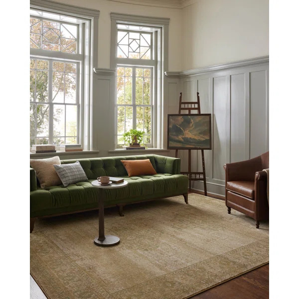 Magnolia Home by Joanna Gaines x Loloi Mona Antique / Spa Area Rug | Wayfair North America