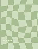 Checkered Notebook: Aesthetic, Checkerboard Pattern, Blank Lined Paperback Notebook Journal, Sage... | Amazon (US)