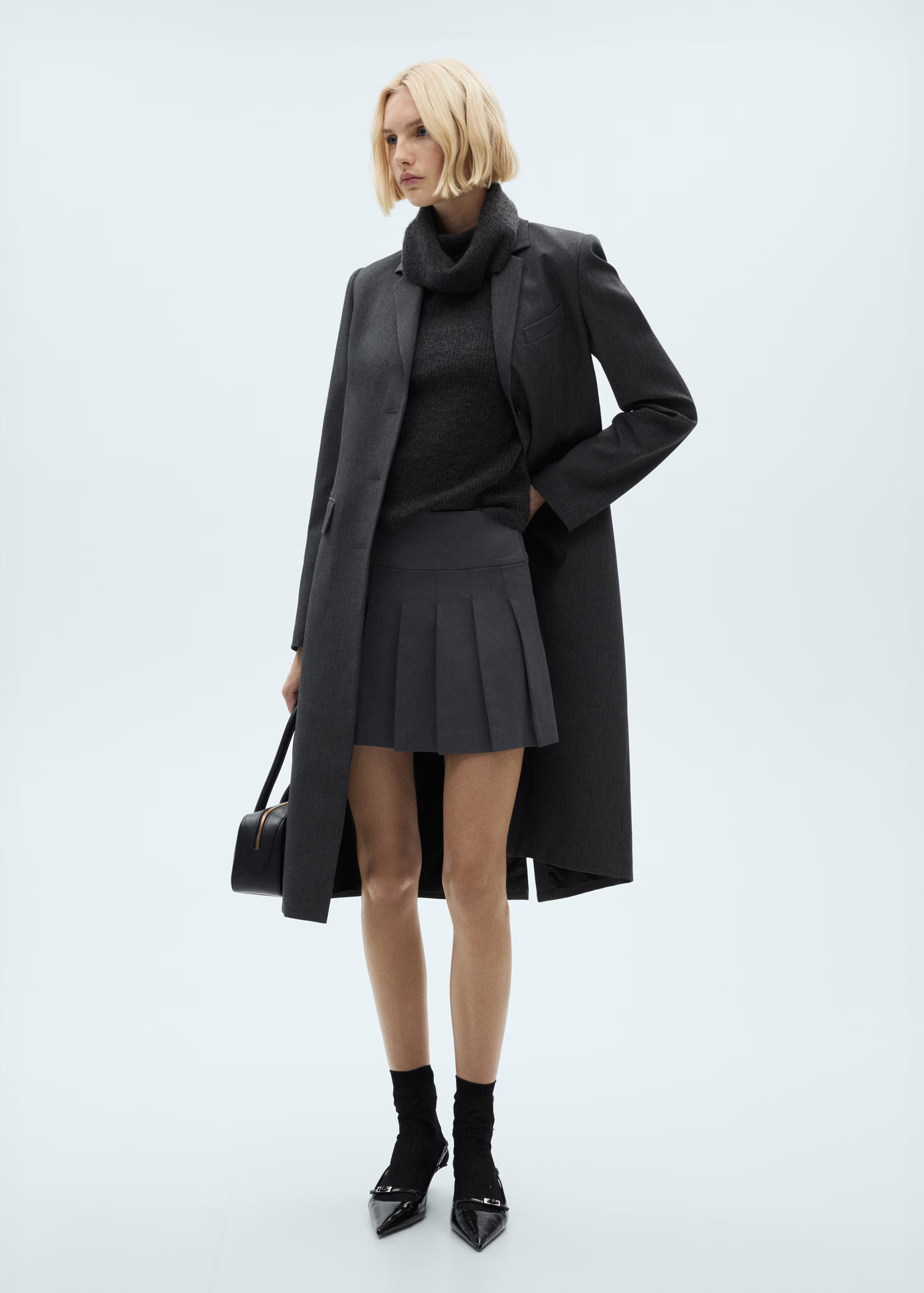 Pleated mini-skirt - Women | MANGO USA | Mango (US/MX/AU)