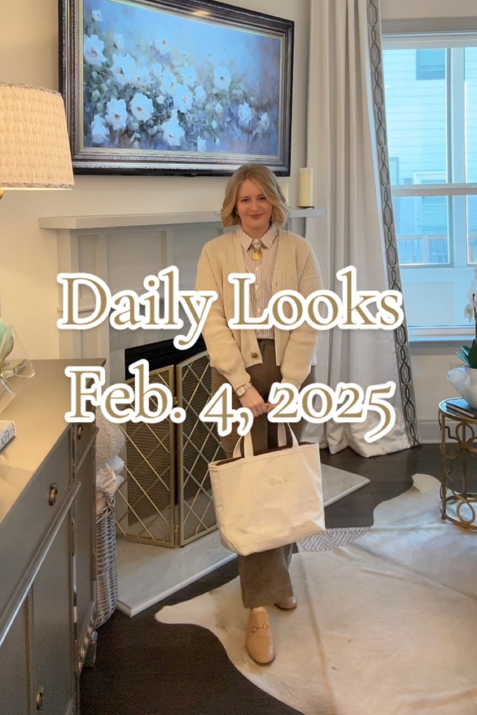 Pants are by Ann Mashburn.