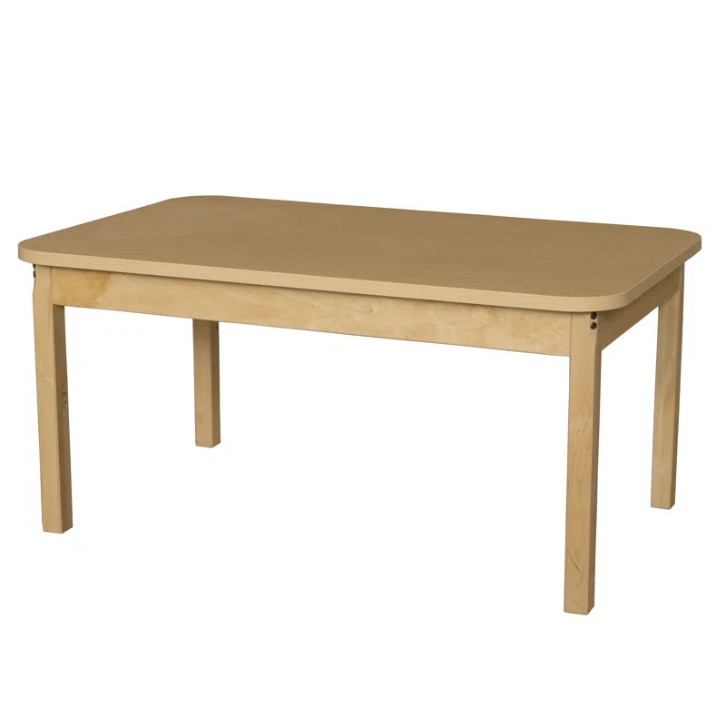 Laminate Adjustable Rectangle 6 Students Activity Table | Wayfair North America