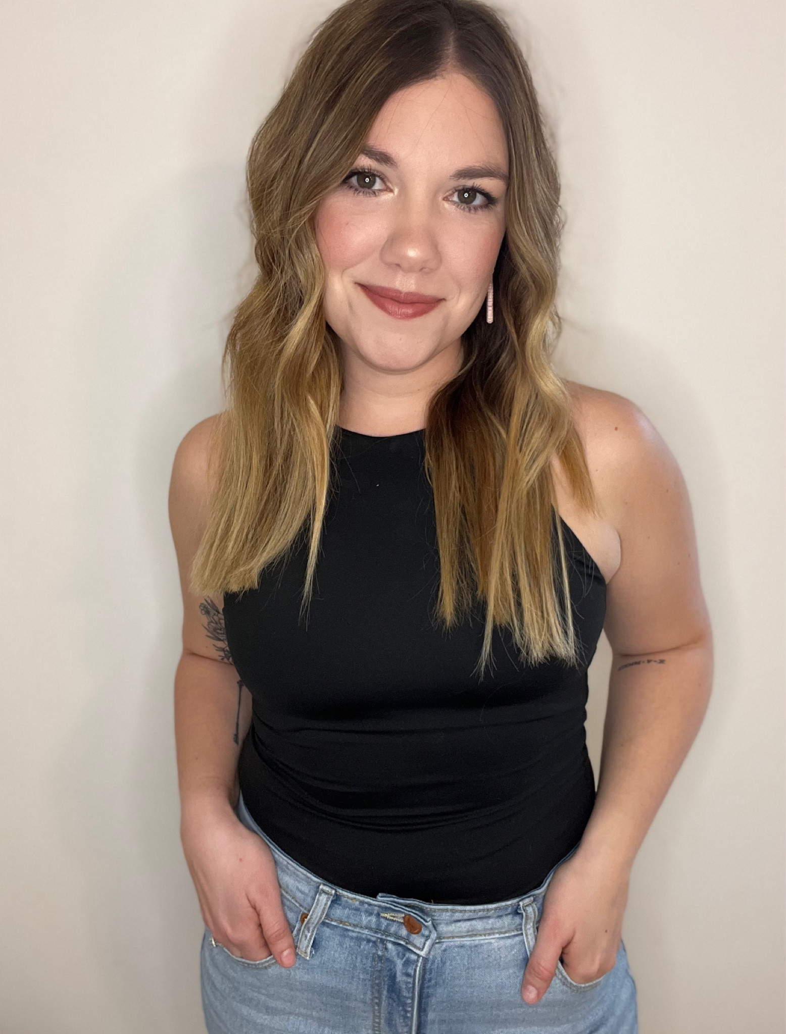 This black bodysuit, one of four colors I've acquired from Amazon, remains a beloved item in my wardrobe. Its versatility is unmatched, perfect for layering or wearing on its own. It's astonishing how it provides both a flattering fit and supreme comfort. Truly a wardrobe essential!

#amazon #amazonfinds #bodysuit #midsize #summer #summerfashion #summerstyle #style #vacation #vacationstyle #neutral #basictop #staple #staplepiece #black #blacktop #blackbodysuit 

#LTKfindsunder50 #LTKmidsize #LTKstyletip