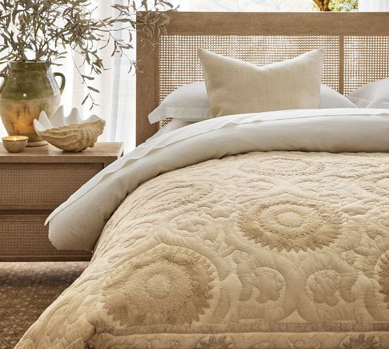 Alanya Suzani Quilt | Pottery Barn (US)
