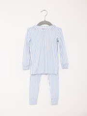 Pajama Set 2 Piece - Mini Stripe | The Uptown Baby