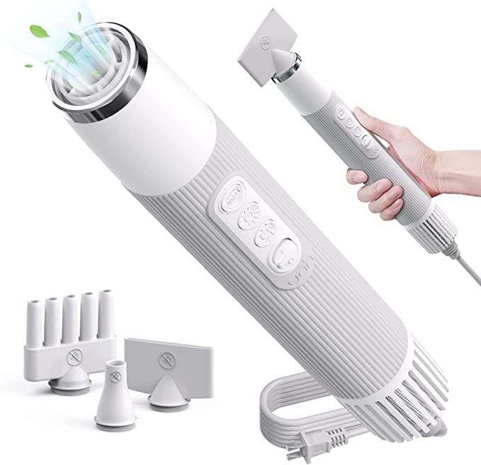 uahpet Pet Dryer for Dog, Portable Handheld Pet Grooming Hair Dryer Less Noise Dog Blow Dryer wit... | Amazon (US)