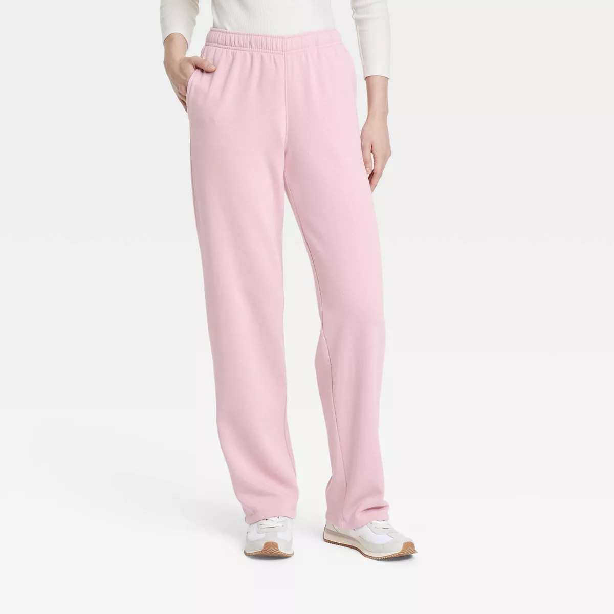 Women's Leisure Studio Mid-Rise Straight Leg Sweatpants - Universal Thread™ | Target