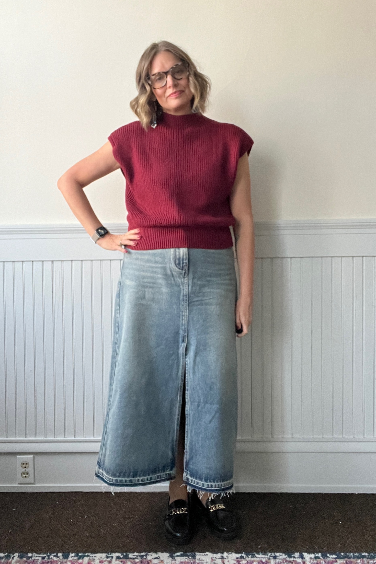 My favorite skirt is back!

#LTKSeasonal #LTKmidsize #LTKover40