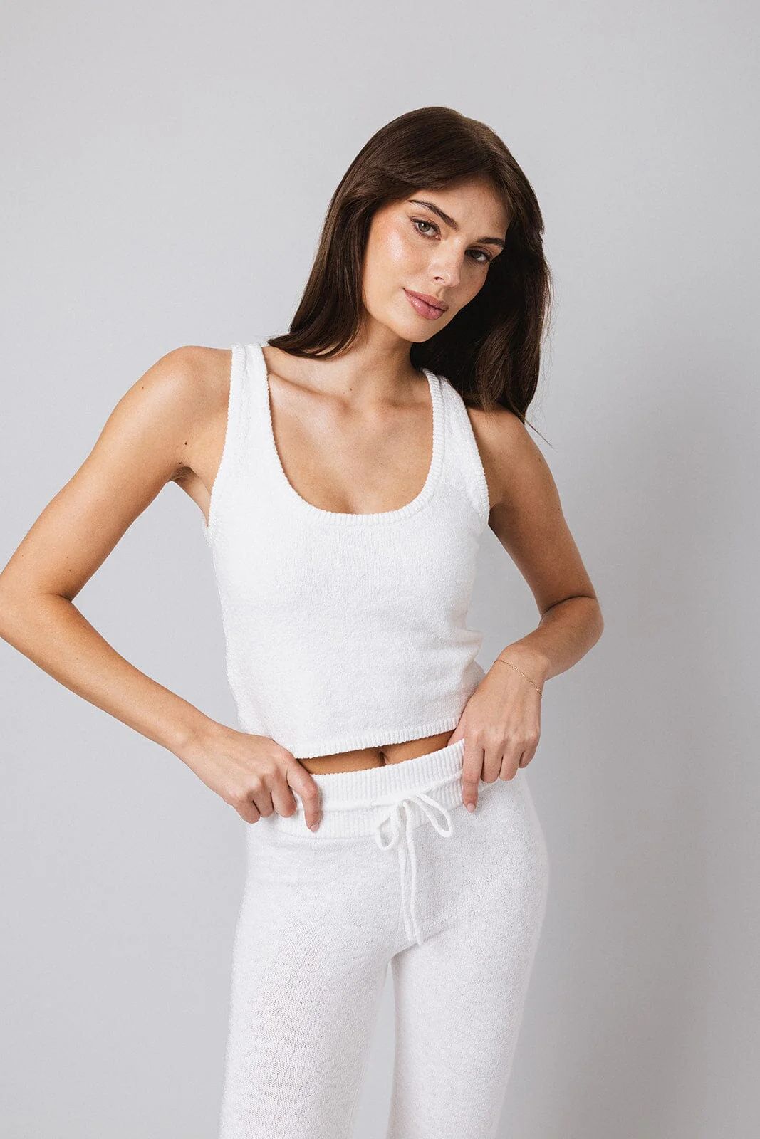 Boucle Scoop Neck Tank | IVL COLLECTIVE