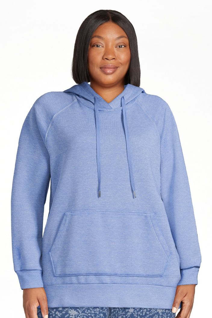 Time and Tru Women's Garment Washed Pullover Hoodie, Sizes S-3XL - Walmart.com | Walmart (US)