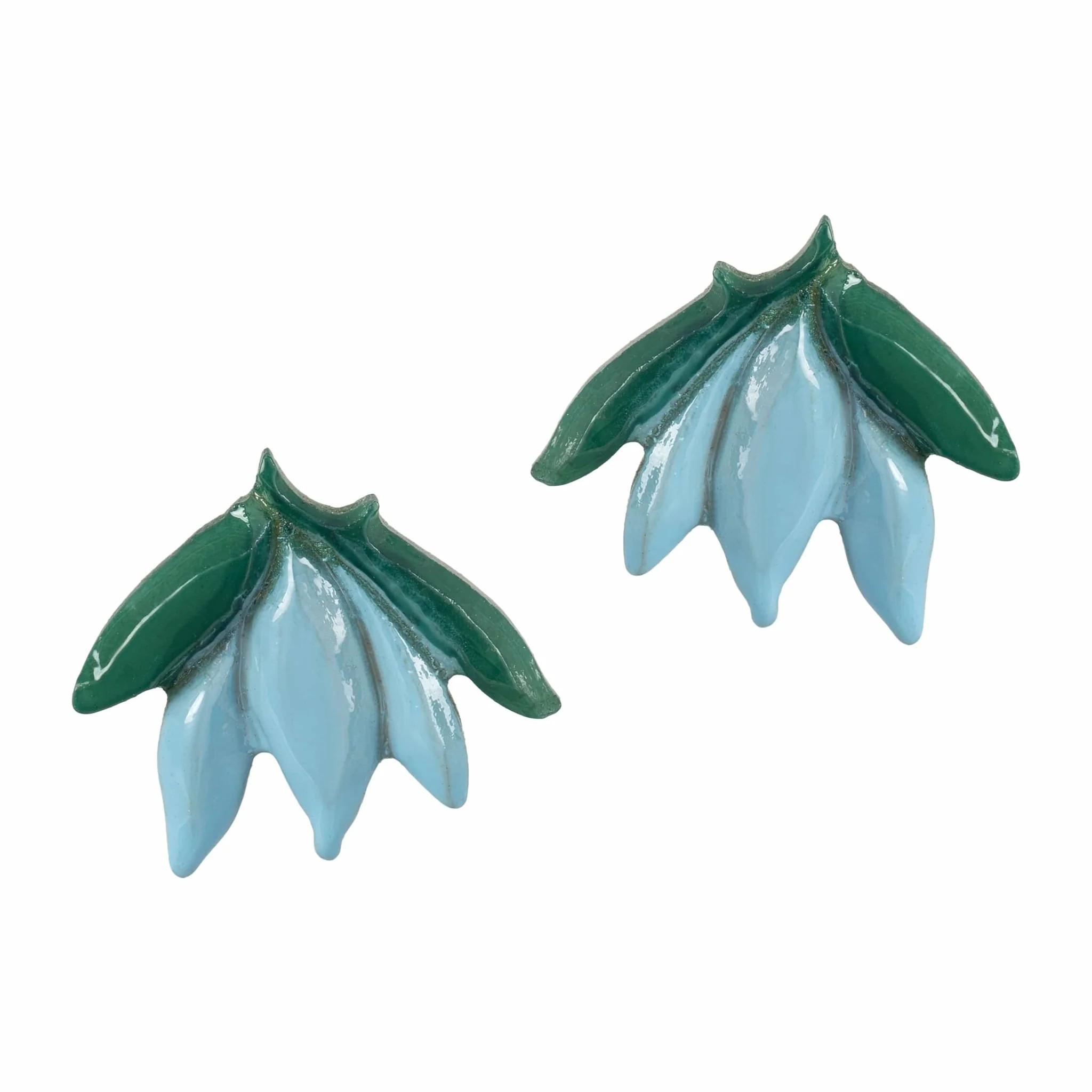 Sky Blue Blossom Studs | Sunshine Tienda
