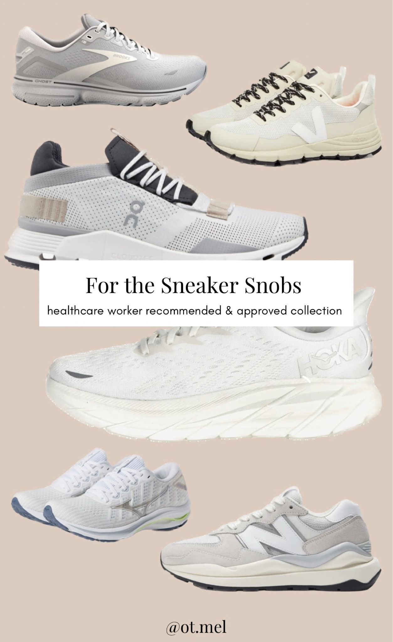 All of these shoes are healthcare worker recommended and approved!! They are known for durability, longevity, comfort, and being trendy and CUTE

#onclouds #hoka #brooks #newbalance #vega

#LTKshoecrush #LTKstyletip #LTKworkwear