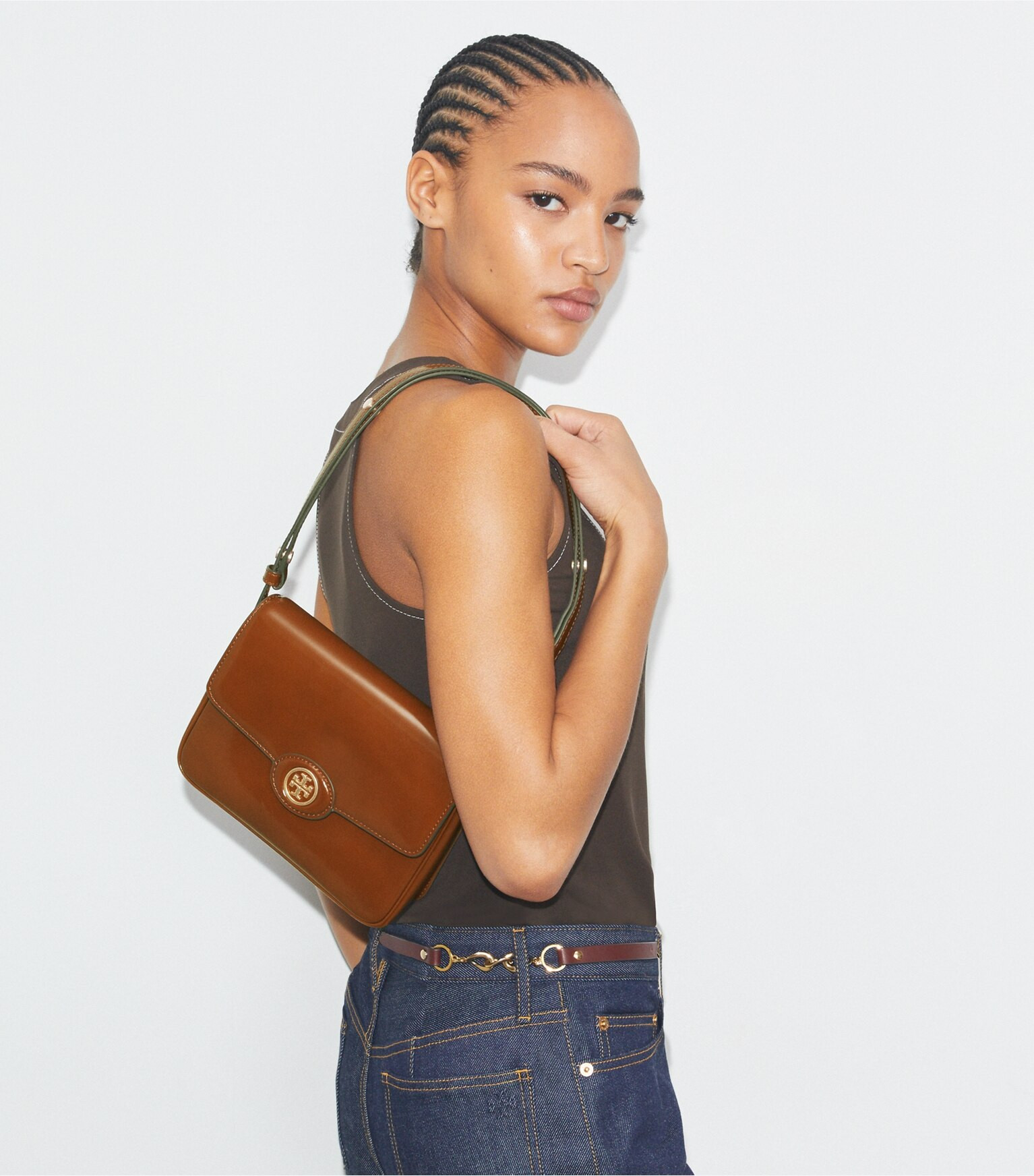 ROBINSON SPAZZOLATO CONVERTIBLE SHOULDER BAG | Tory Burch (US)