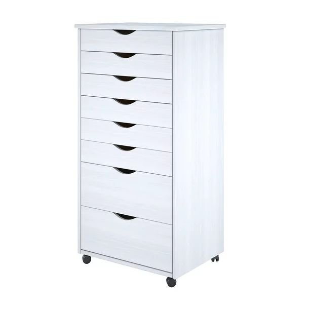 ADEPTUS 6+2 DRAWER WIDE ROLL CART - WHITE - Walmart.com | Walmart (US)