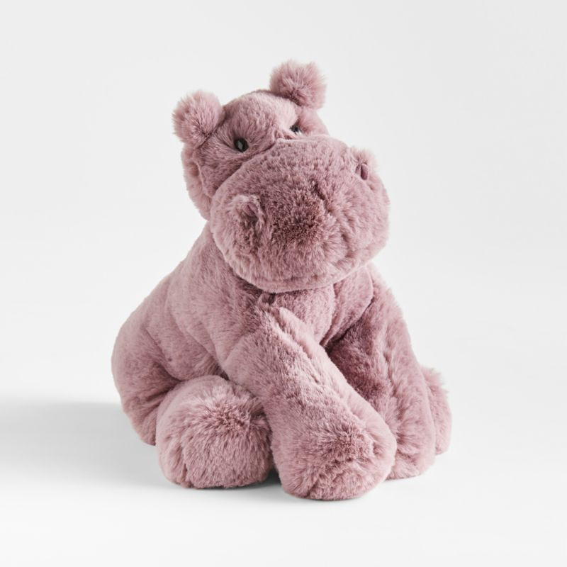 Jellycat Huggady Hippo | Crate & Kids | Crate & Barrel