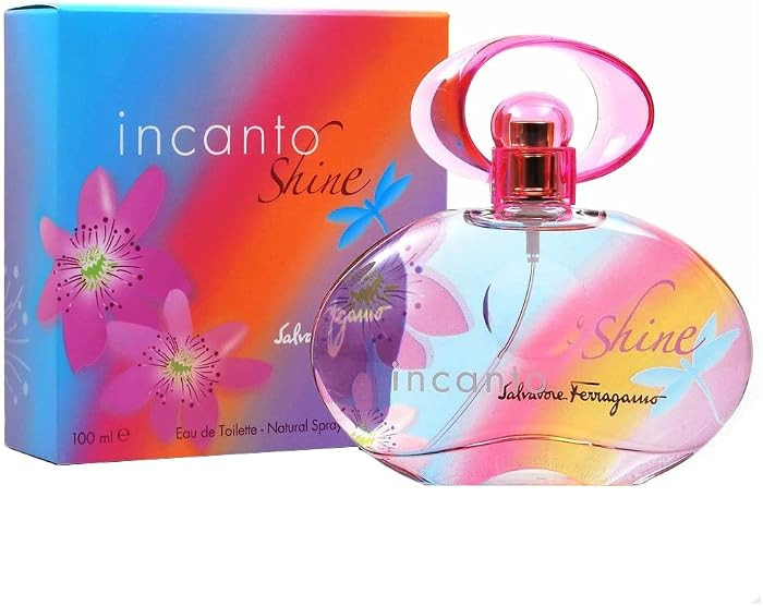 Salvatore Ferragamo Incanto Shine Eau De Toilette Spray 3oz/ 100 Ml for Women By 3fl Oz | Amazon (US)