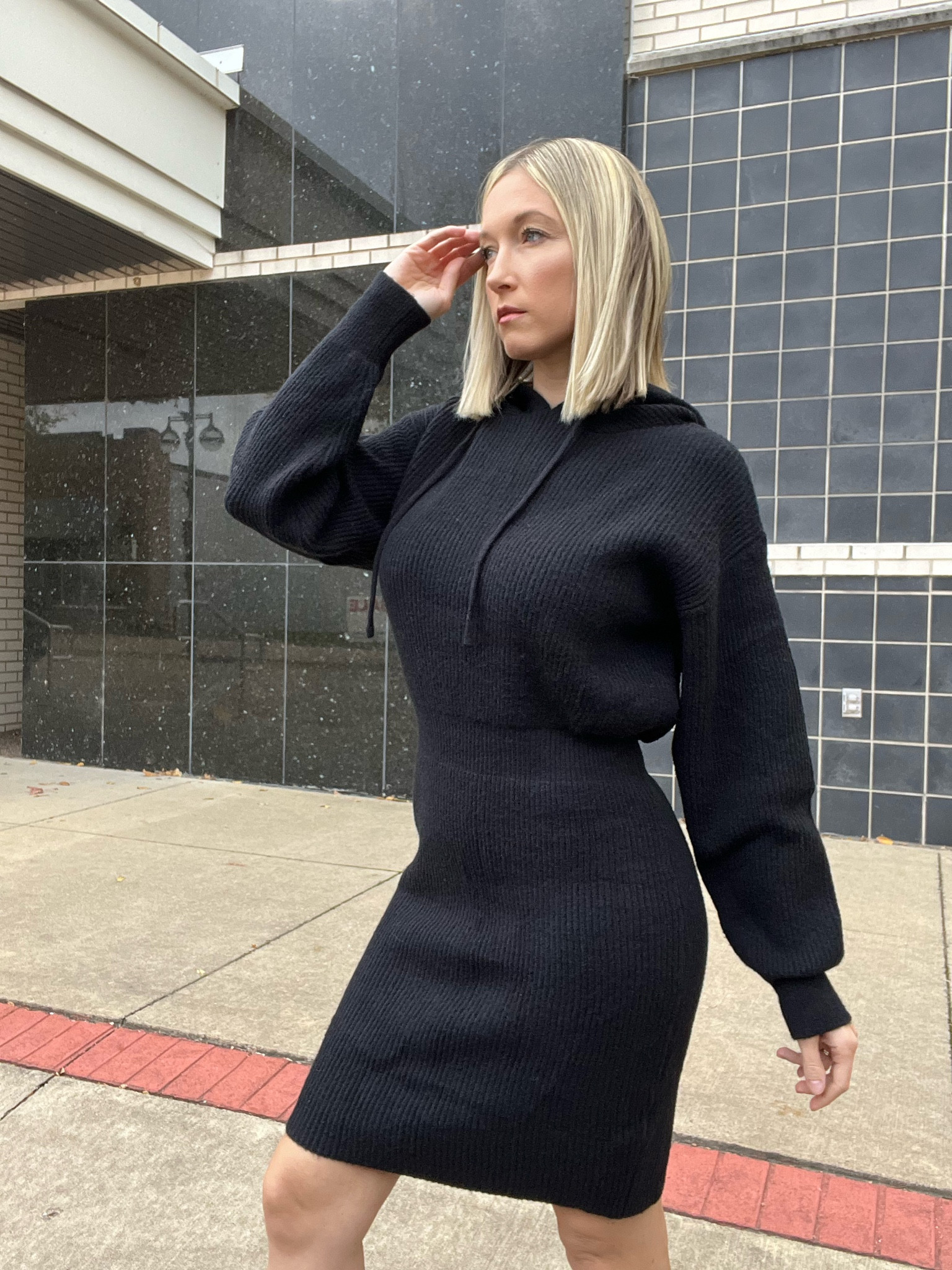 Sweater dress, pullover sweater dress, black sweater dress, hoodie dress, casual dress, holiday dress

#LTKHoliday #LTKsalealert #LTKSeasonal