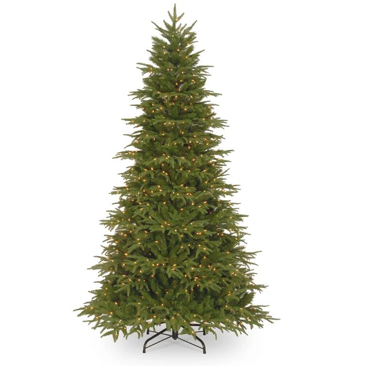 108'' Lighted Artificial Fir Christmas Tree | Wayfair North America