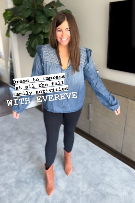 Evereve fall staples! Their new Evereve collection denim and tops are perfection!! 

#LTKstyletip #LTKcurves #LTKSeasonal
