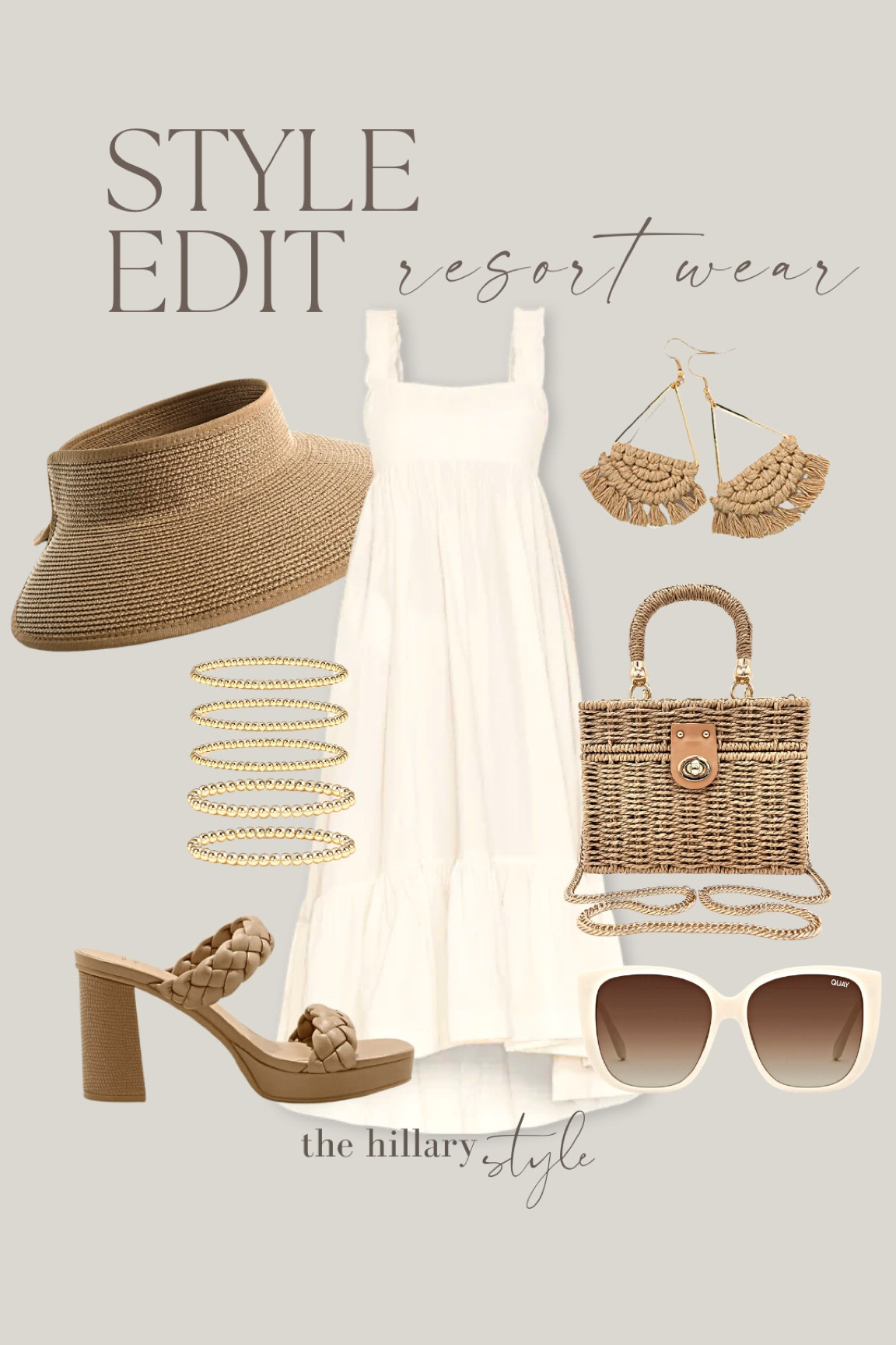 The Style Edit: Resort Wear

Resort Day Look! 

Resort, Resort Fashion, Resort Look, Sun Dress, Sunglasses, Target, Target Fashion, Revolve, Target Shoes, Heel Sandals, Woven Hat, Visor Hat, Flowing Dress, Woven Heels Purse, Woven Handbag, Box Bag, Earrings, Resort Fashion, Amazon, Amazon Fashion, Quay Sunglasses, Amazon Spring Fashion, Spring Break

#LTKSeasonal #LTKtravel #LTKstyletip