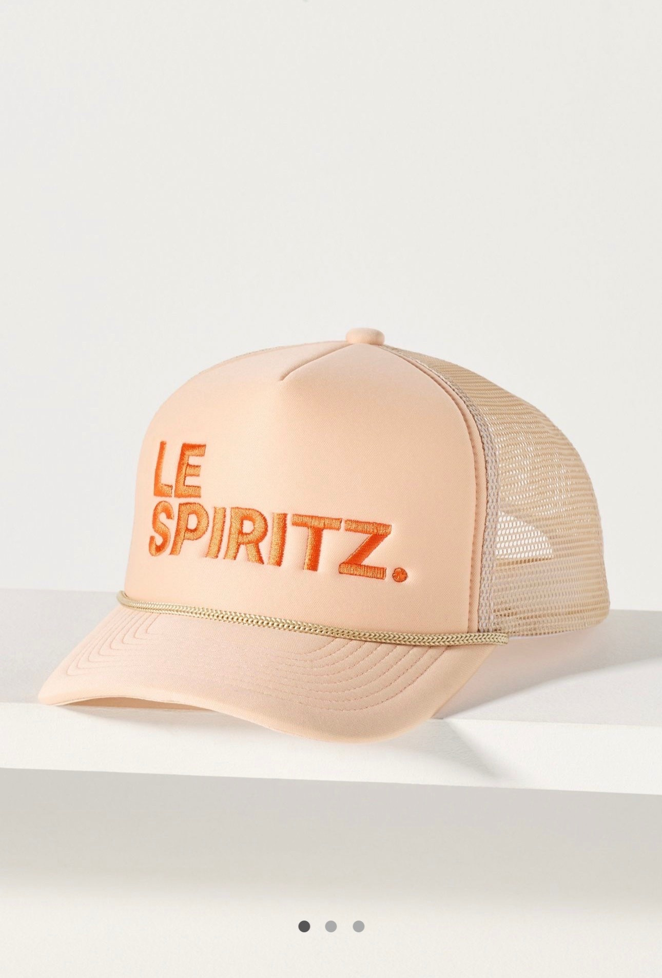 ANTHROPOLOGIE FINDS! BUY MORE, SAVE MORE SALE ENDS TONIGHT! 🚨

Cutest trucker hat! Also comes in pink and blue!