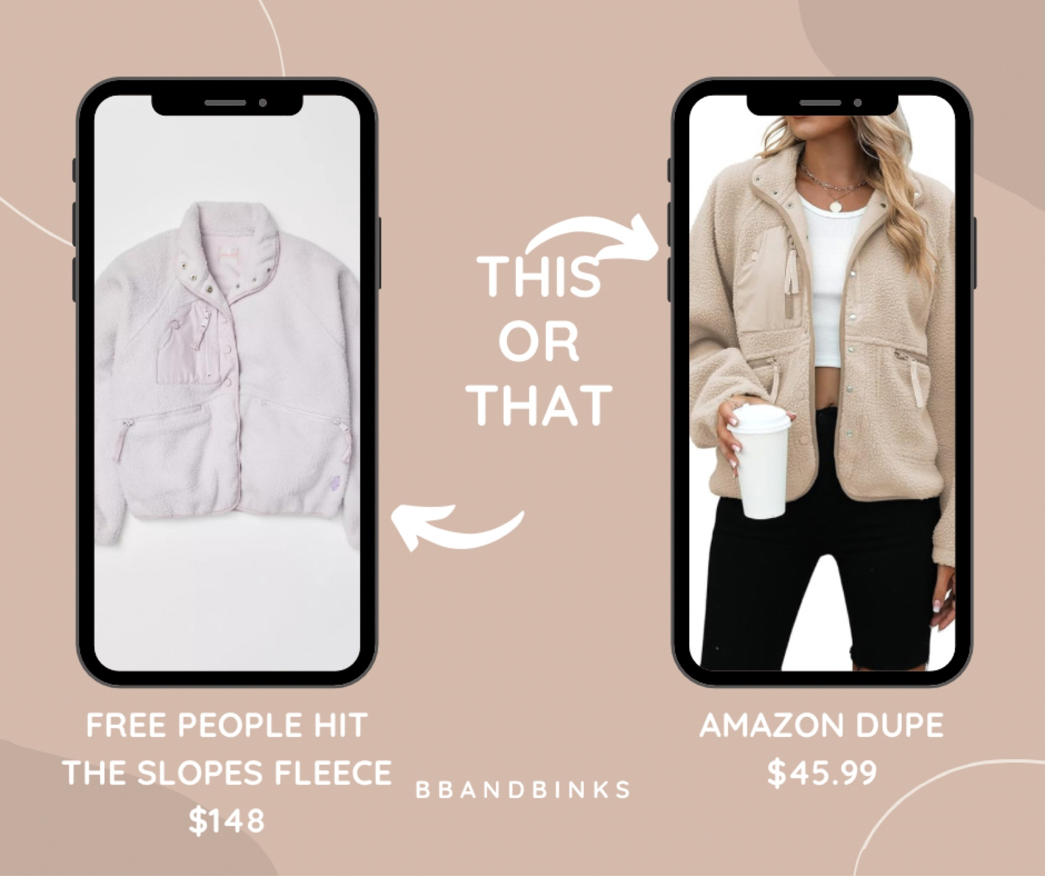 Dupe of the Day!
Free People vs Amazon
$285 vs $45.99

#LTKstyletip #LTKsalealert #LTKfindsunder50
