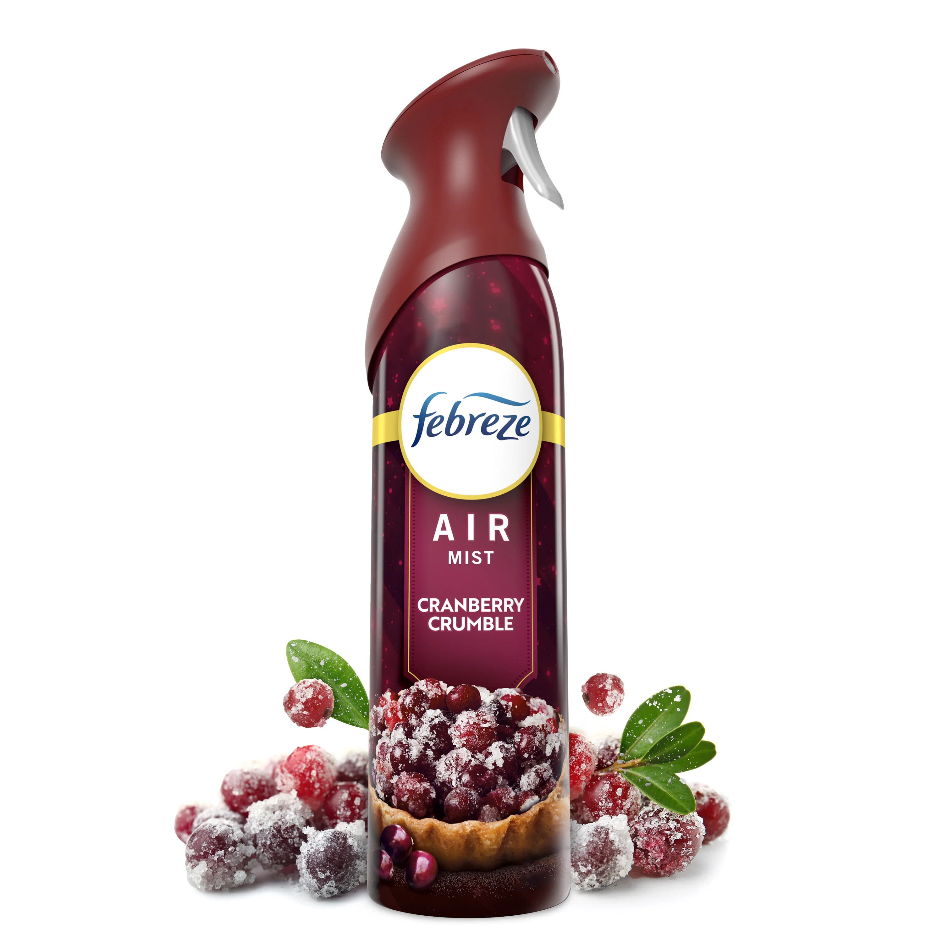 Febreze Air Freshener Spray, Odor-Fighting Room Spray, Cranberry Crumble Scent, 8.8oz, 1 Count | Walmart (US)