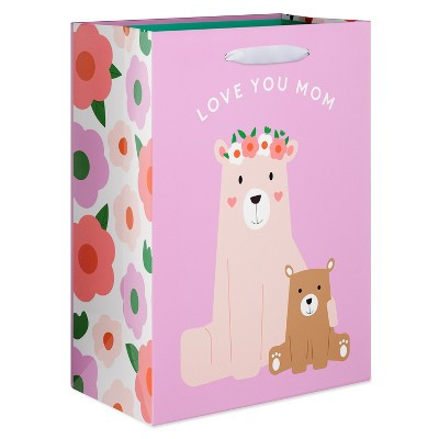 Large Mother's Day Gift Bag, Mama Bear 13"x 10" Designed by Spaghetti and Meatballs | Target