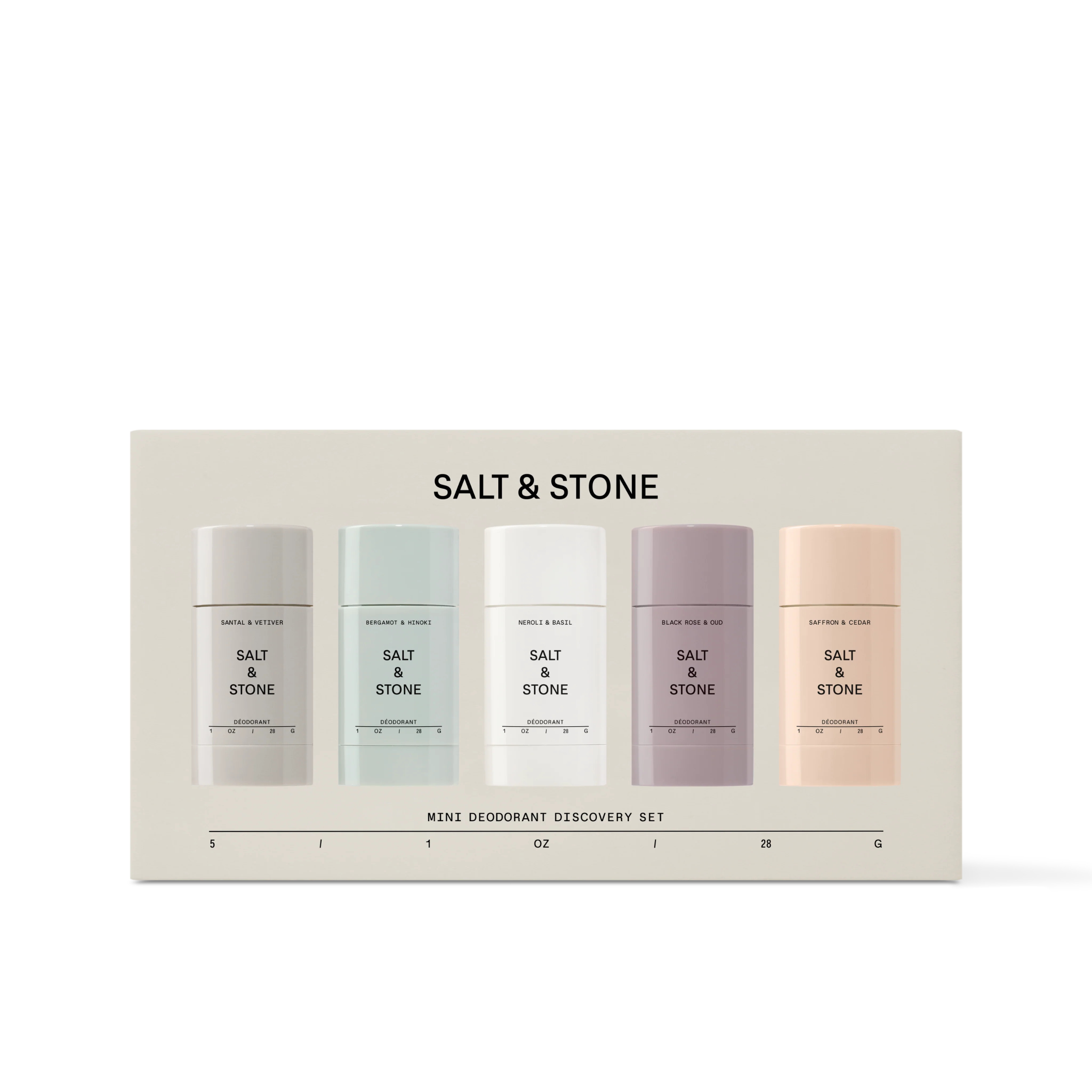 Mini Deodorant Discovery Set | Salt & Stone