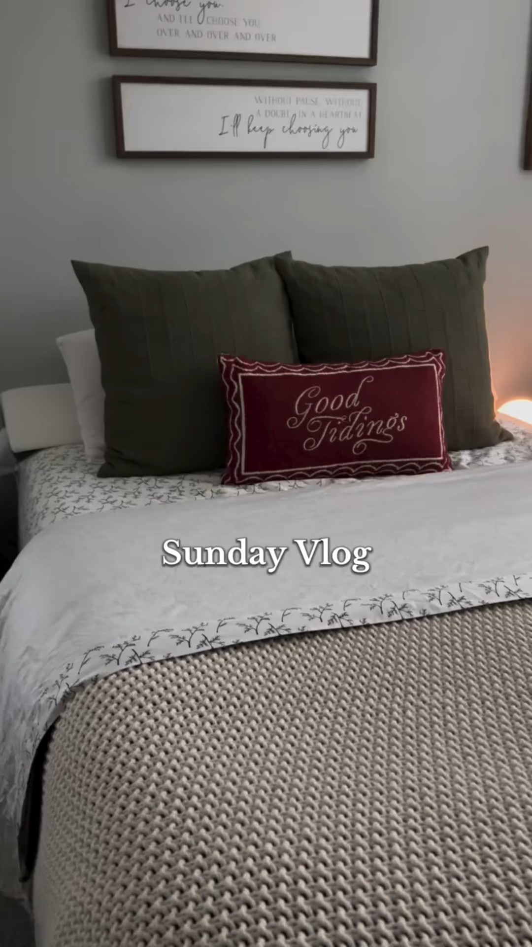 Got our Christmas decor up just in time for the first snowfall! ❄️ 

Hope you all had a great weekend! 
#vlog #fyp

#LTKPets #LTKSeasonal #LTKHome