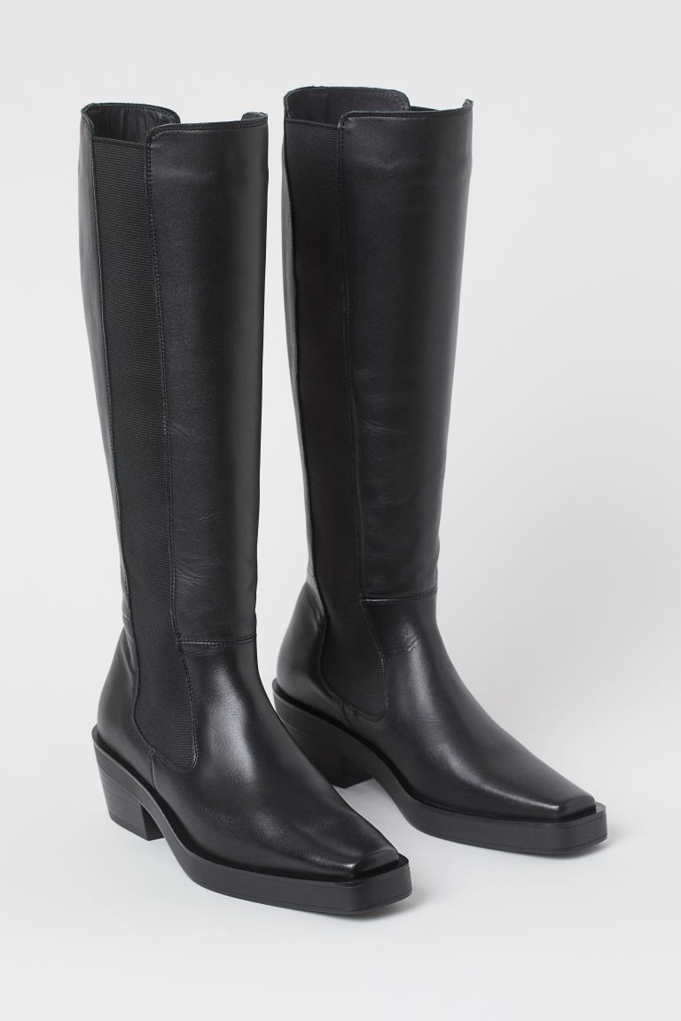 Leather Boots | H&M (US + CA)