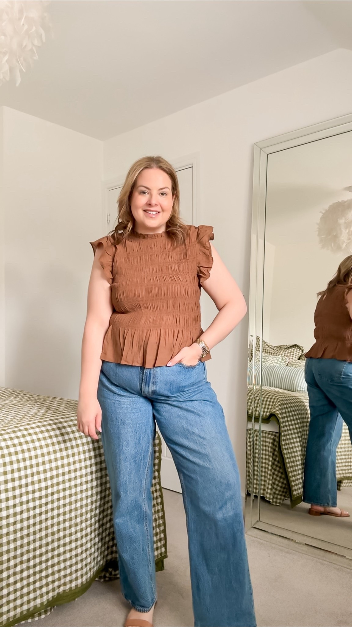 Midsize spring outfit 

#LTKuk #LTKmidsize #LTKspring