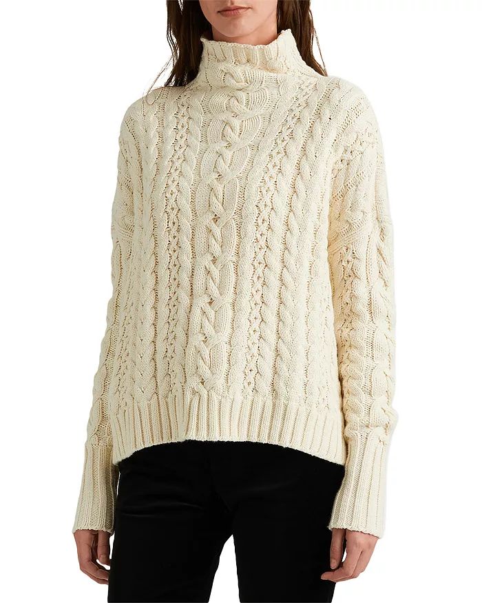 Ralph Lauren Cable Knit Sweater Women - Bloomingdale's | Bloomingdale's (US)