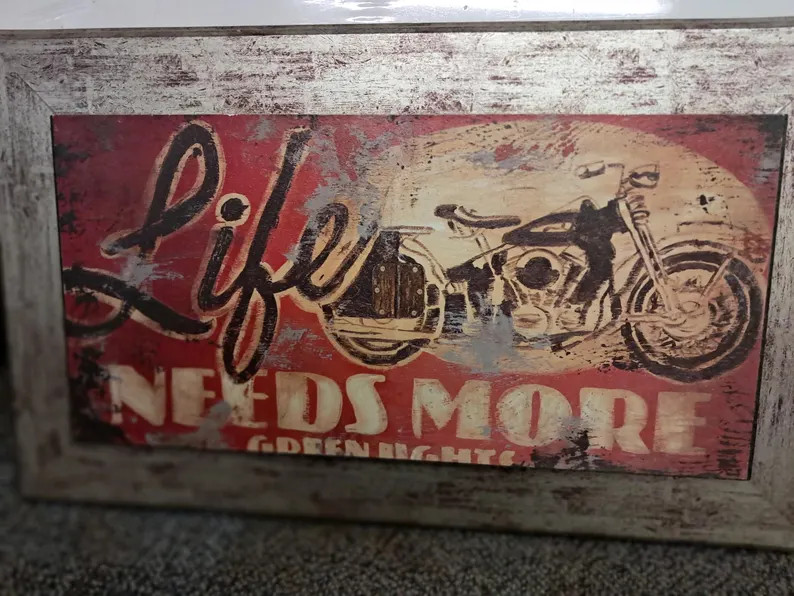 Life Needs More Green Lights by Rodney White ,Painting on Wood | Etsy (US)