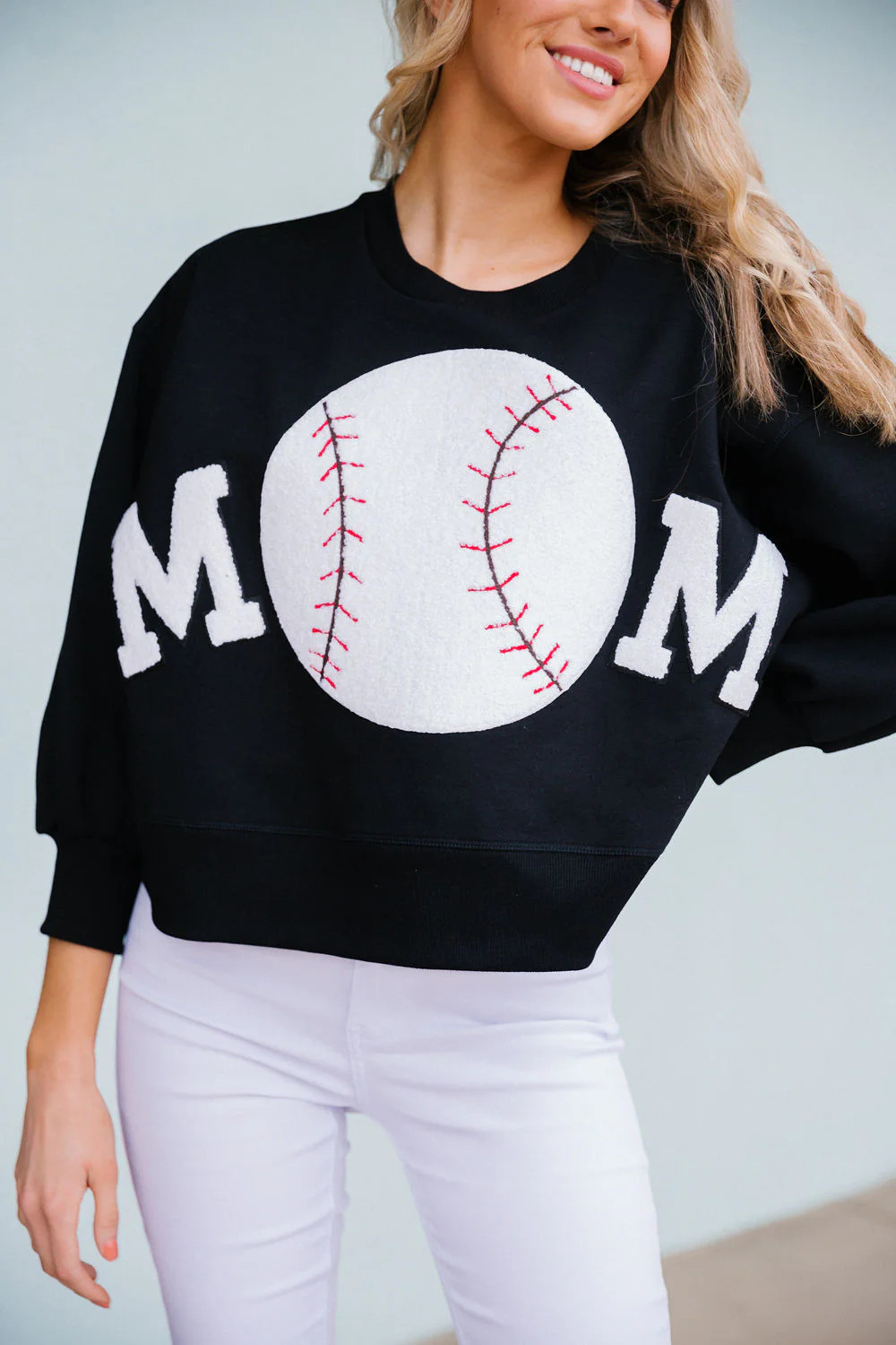 BASEBALL MOM PULLOVER | Judith March