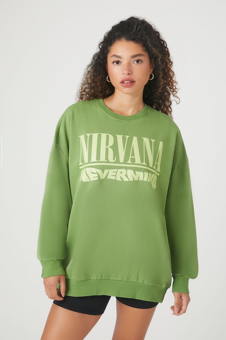 Nirvana Nevermind Graphic Pullover | Forever 21 | Forever 21 (US)