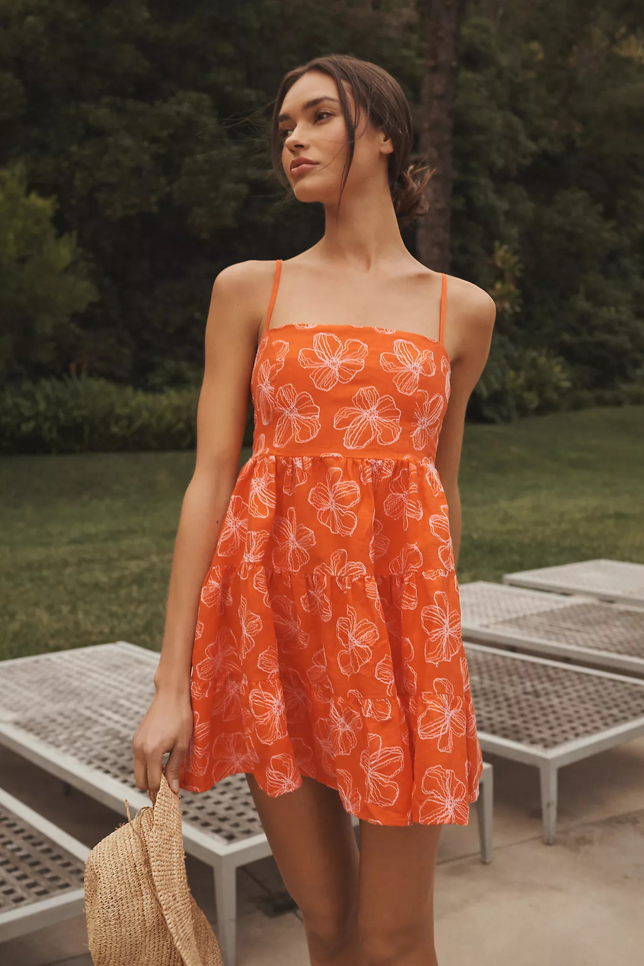 Maaji Emily Sleeveless Square-Neck Mini Dress | Anthropologie (US)