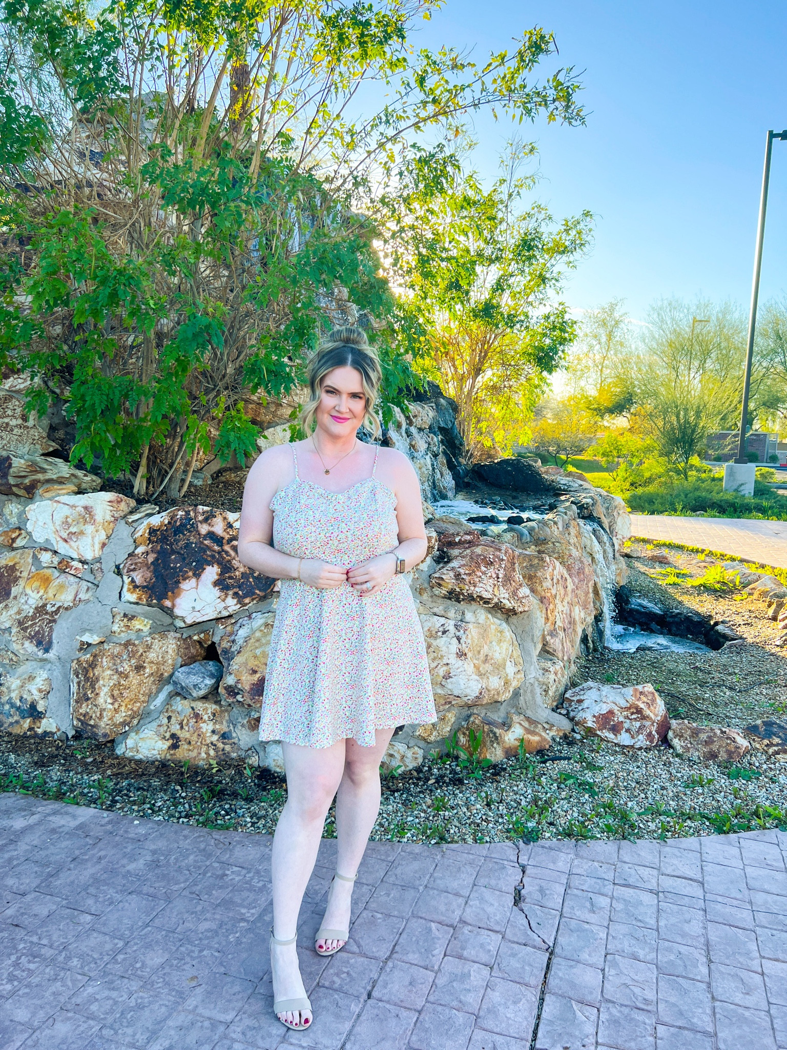 I am still obsessing over this beautiful floral short dress from Tilly’s! Grab one for yourself before they sell out! All sizes are still available online! I’m wearing a size XL and it fits TTS! 

#LTKsalealert #LTKstyletip #LTKmidsize