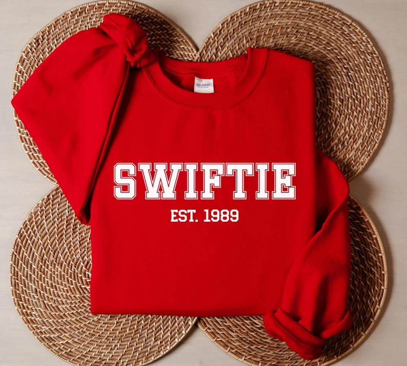 Vintage Style Swiftie Sweatshirt Taylor Swift Est.1989 Fan - Etsy | Etsy (US)