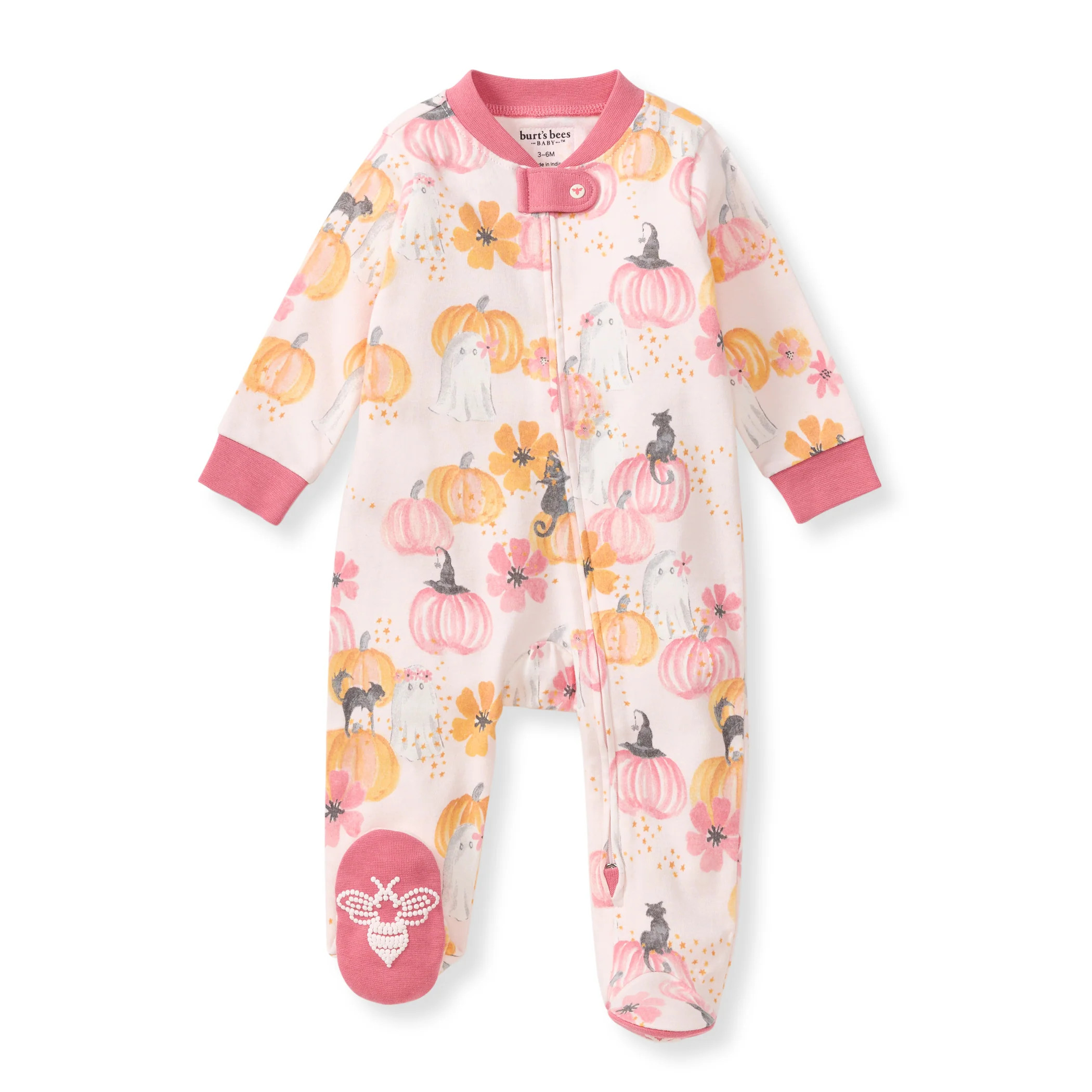 Magical Pumpkins Organic Cotton Sleep & Play | Burts Bees Baby