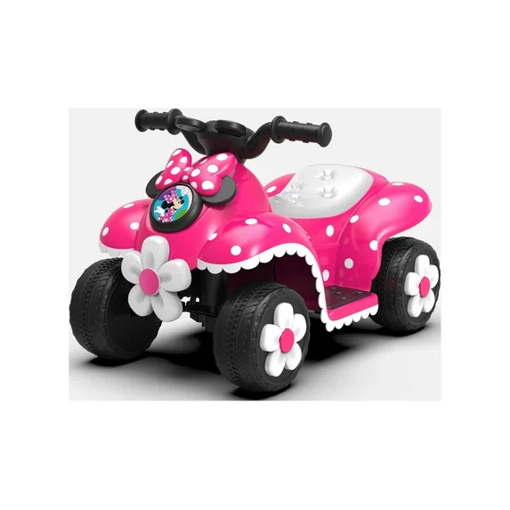 6V Minnie Mouse Quad, Battery Powered Ride-on, Ages 3+ | Walmart (US)