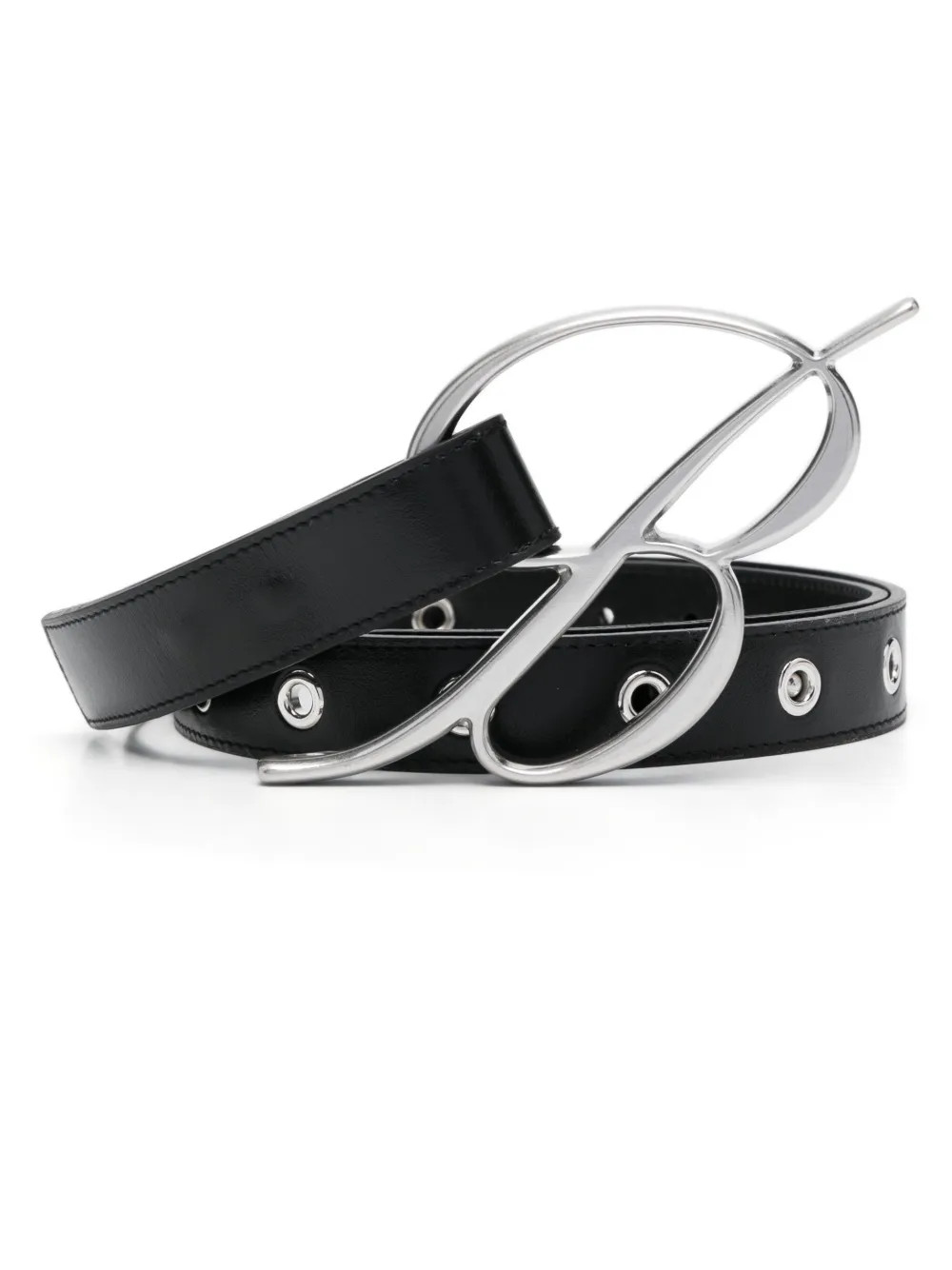 Blumarine logo-buckle Leather Belt - Farfetch | Farfetch Global