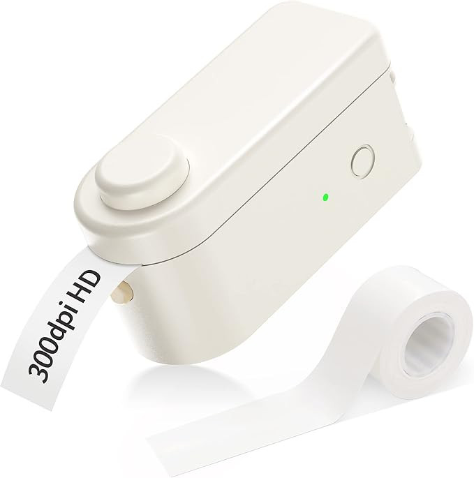 Makeid Label Maker Machine with Tape HD (300dpi), Portable Bluetooth L1 Label Printer Handheld La... | Amazon (US)