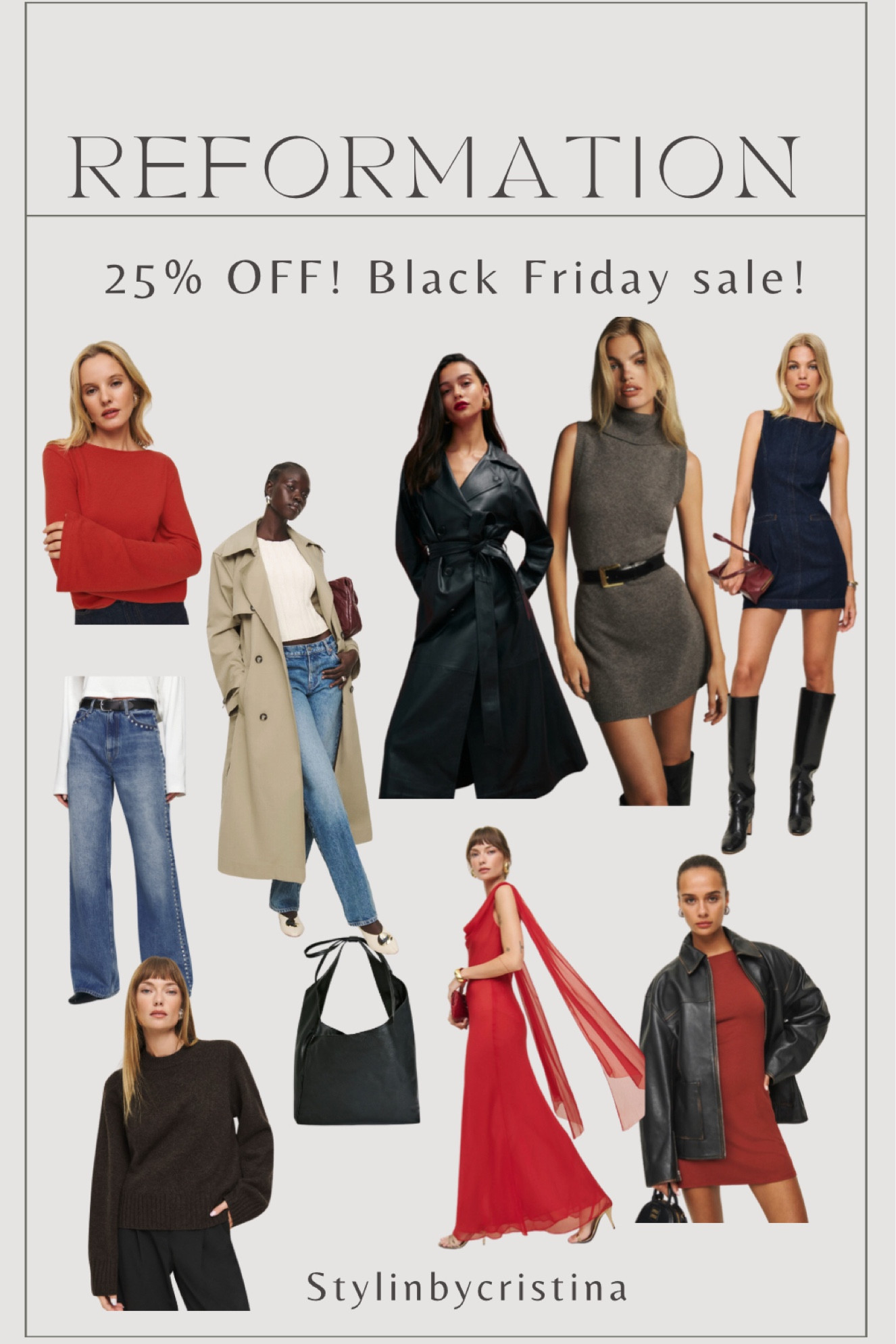 Reformation 25% off Black Friday sale!

#LTKSaleAlert #LTKCyberWeek #LTKHoliday